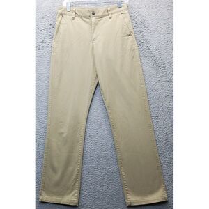 RVCA Chino Pants Mens Size‎ 30 Tan Week End Fit Cotton Flat Front Slash Pockets
